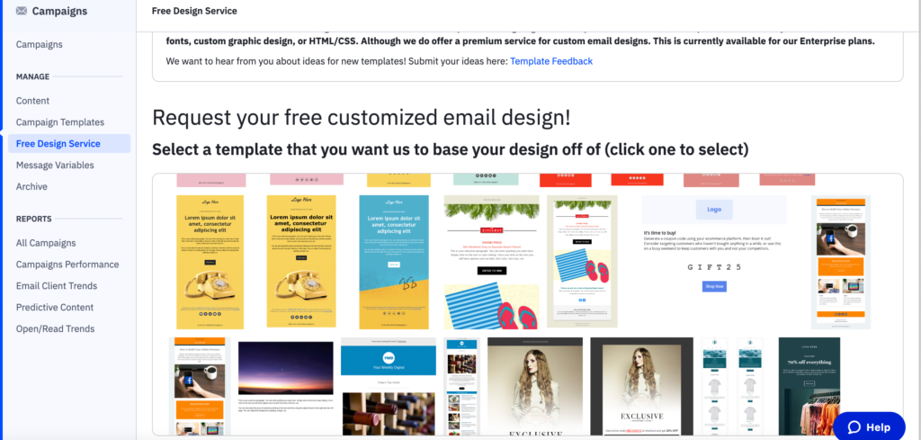 Mailerlite vs ActiveCampaign: ActiveCampaign Email Template