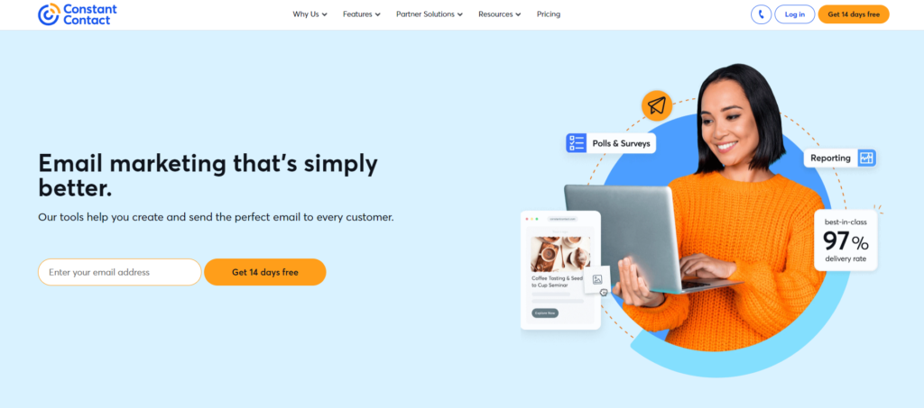 Constant Contact email marketing